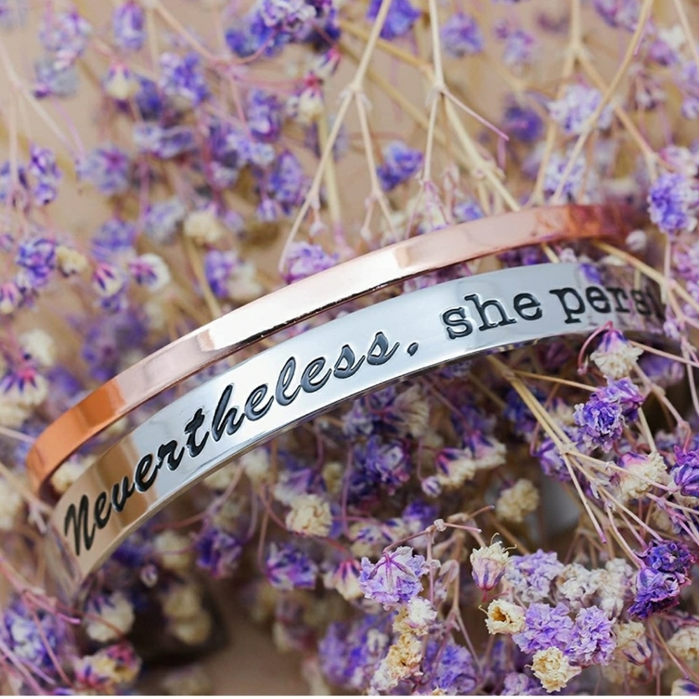 Nevertheless She Persisted Bracelet Set